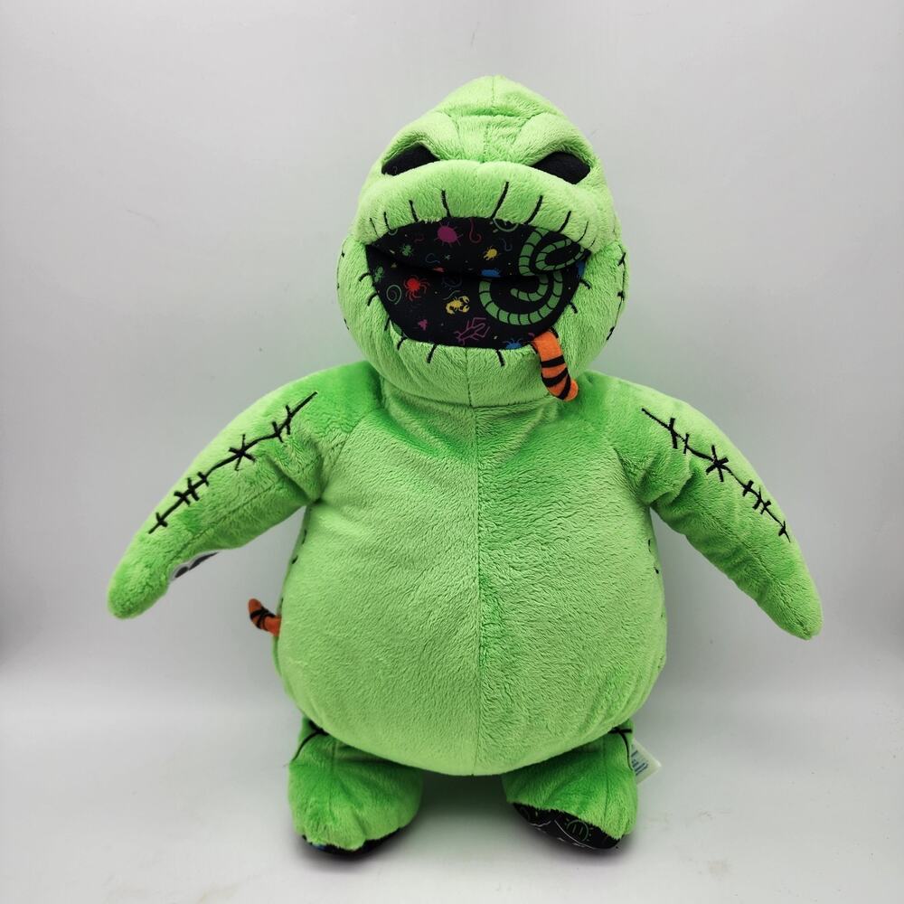 Build-A-Bear Neon Green Oogie Boogie Plush 16" Nightmare Before Christmas Disney